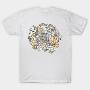 Flying cats T-Shirt